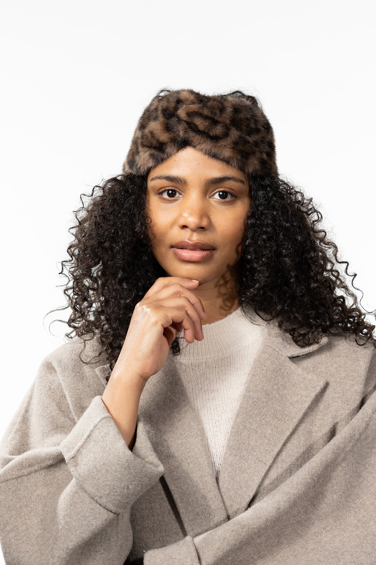 Barts Breanne Headband Chocolade Bruin