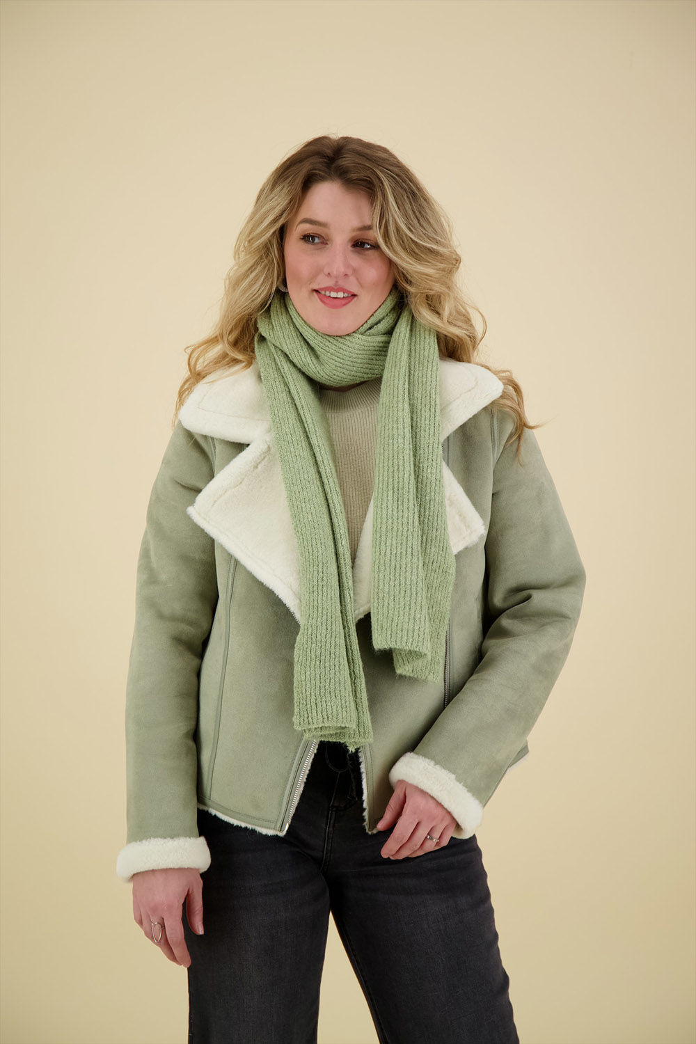 Bickley + Mitchell scarf Groen