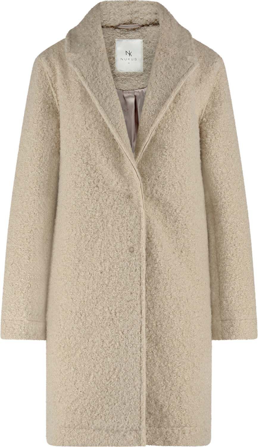 Trenchcoat Mace Boucle Beige