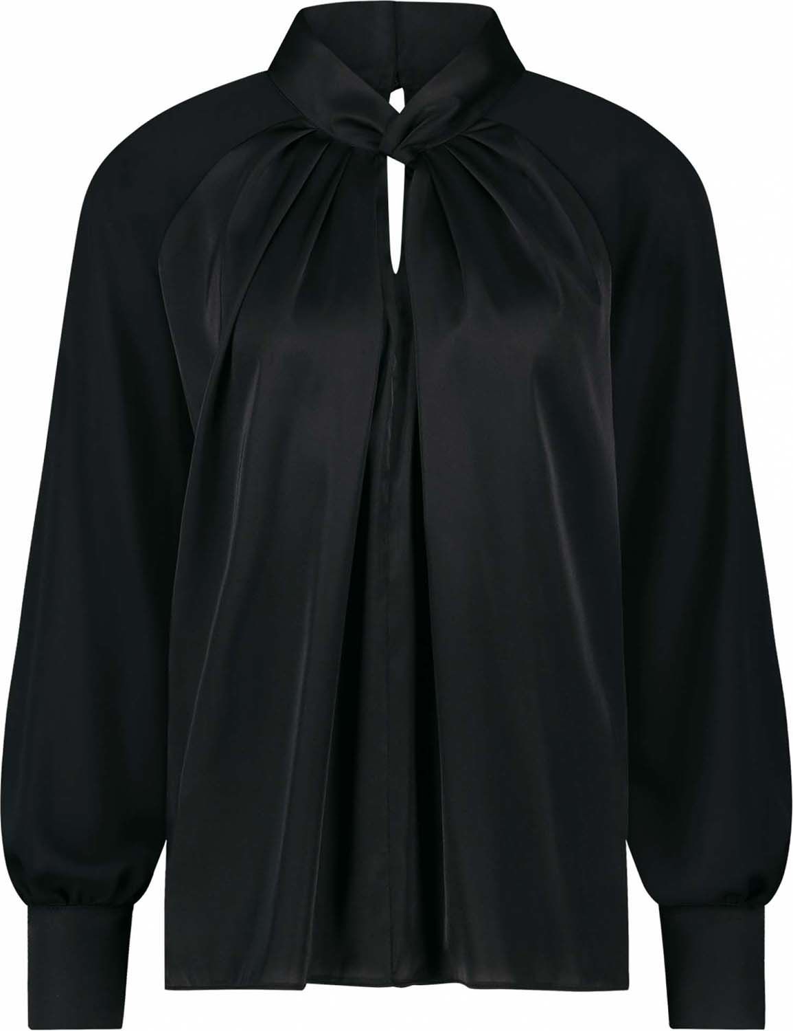 Label Dot Blouse Aaf Zwart