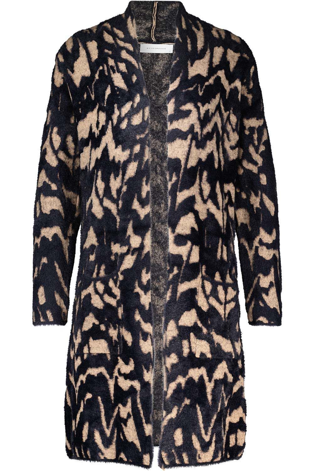 Rino & Pelle Lang Vest Negien Zwart