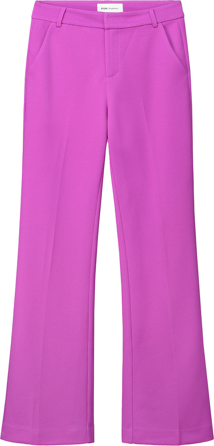 Pom Amsterdam Pantalon Wide Leg Cactus Paars