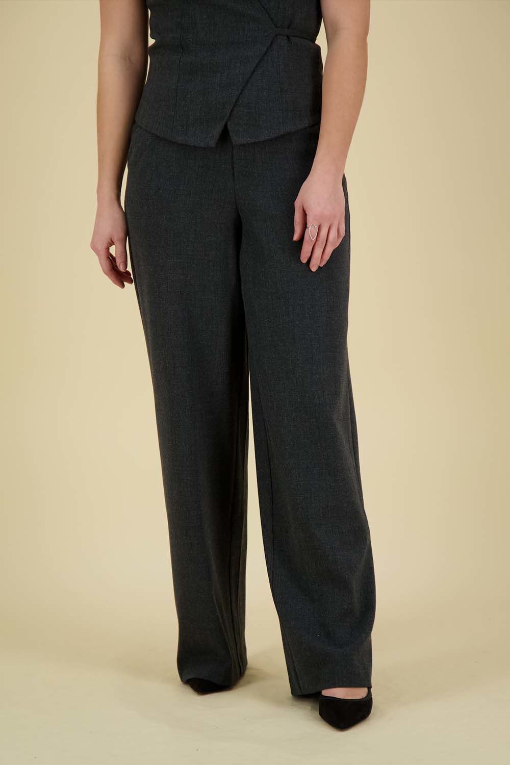 Neo Noir Pantalon Emmett Grijs