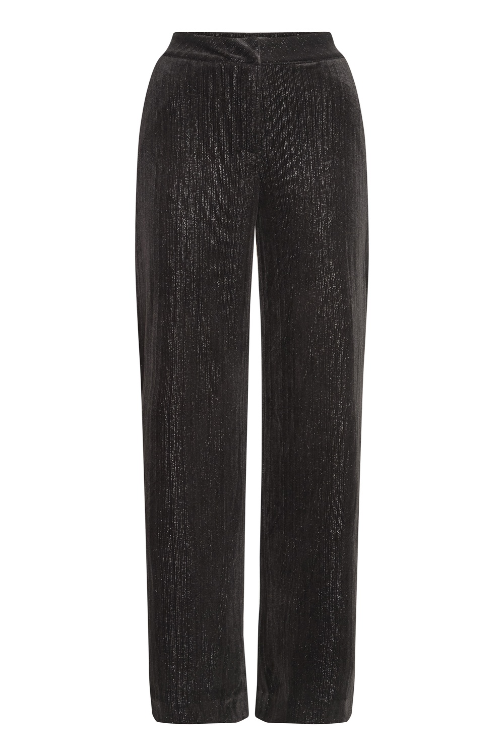 Ichi Pantalon Kate Glamour Zwart