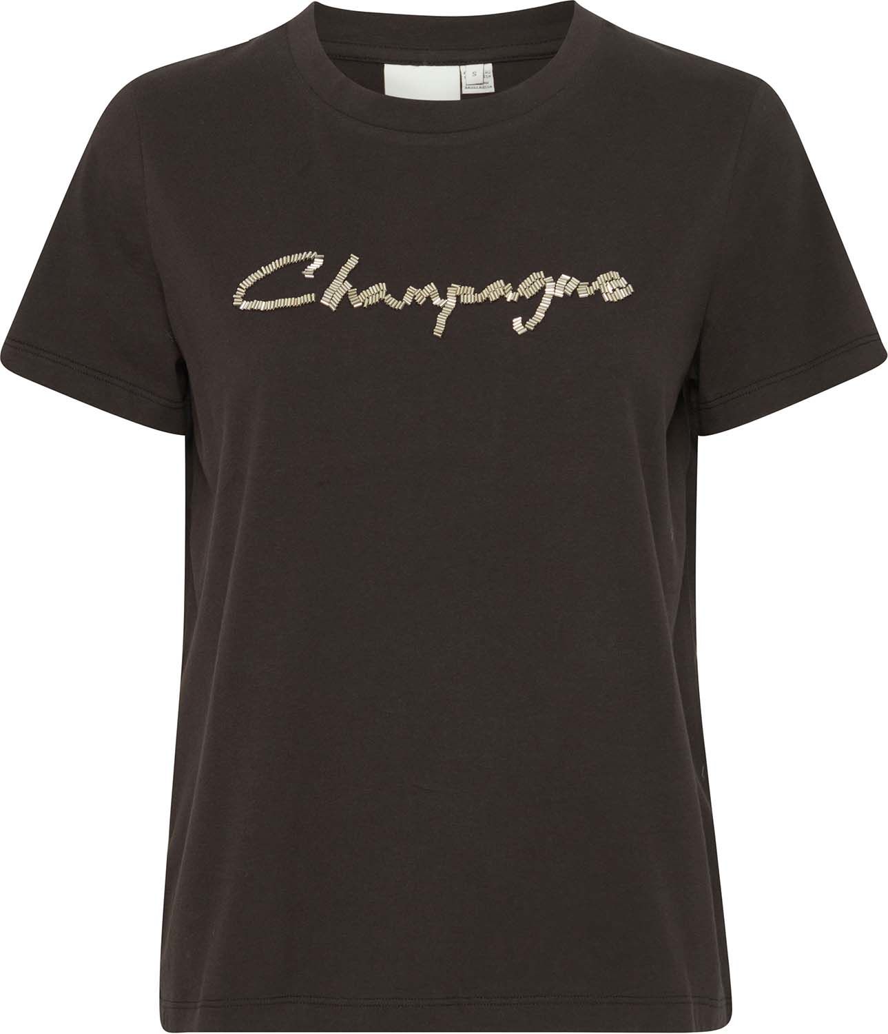 Ichi T-shirt Camino Zwart