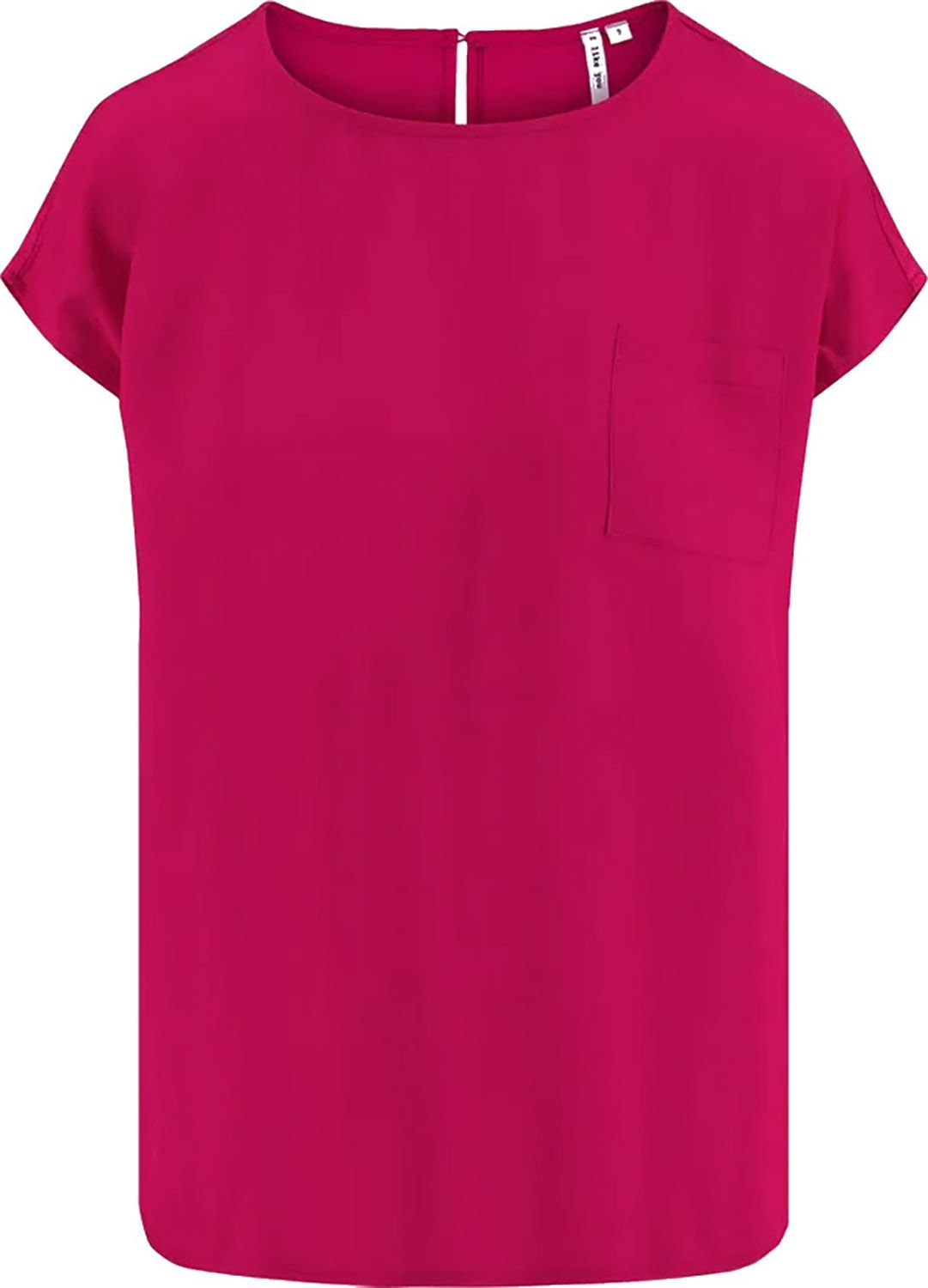 Satijnen twill top Roze