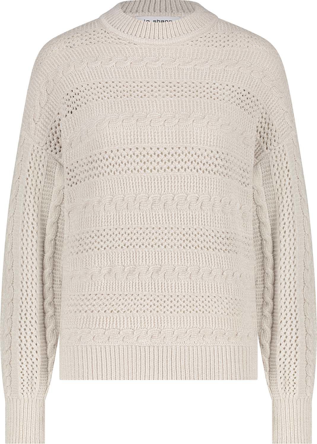 Pullover Iselle Chenille Wit