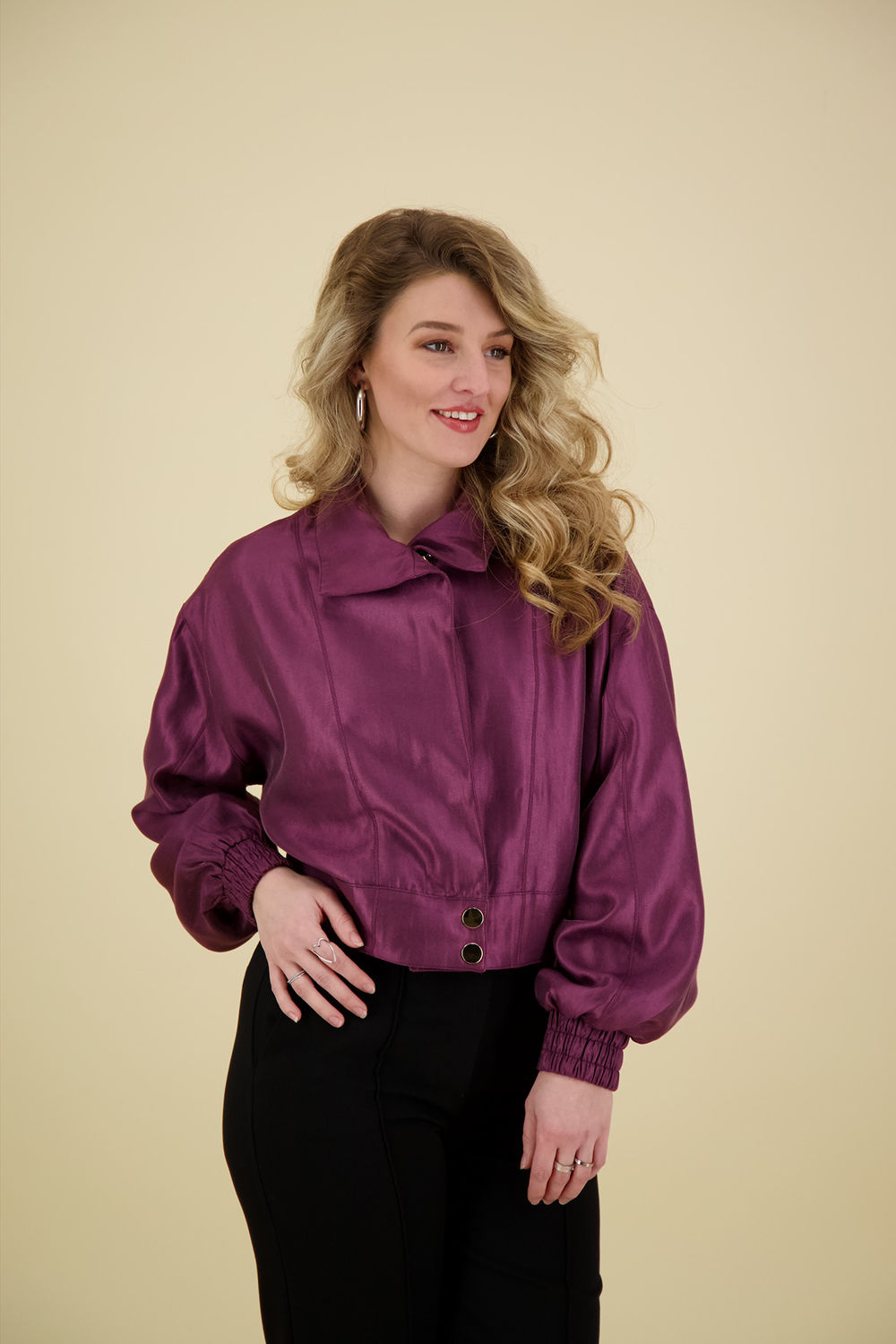 Aaiko Blazer Vina Paars