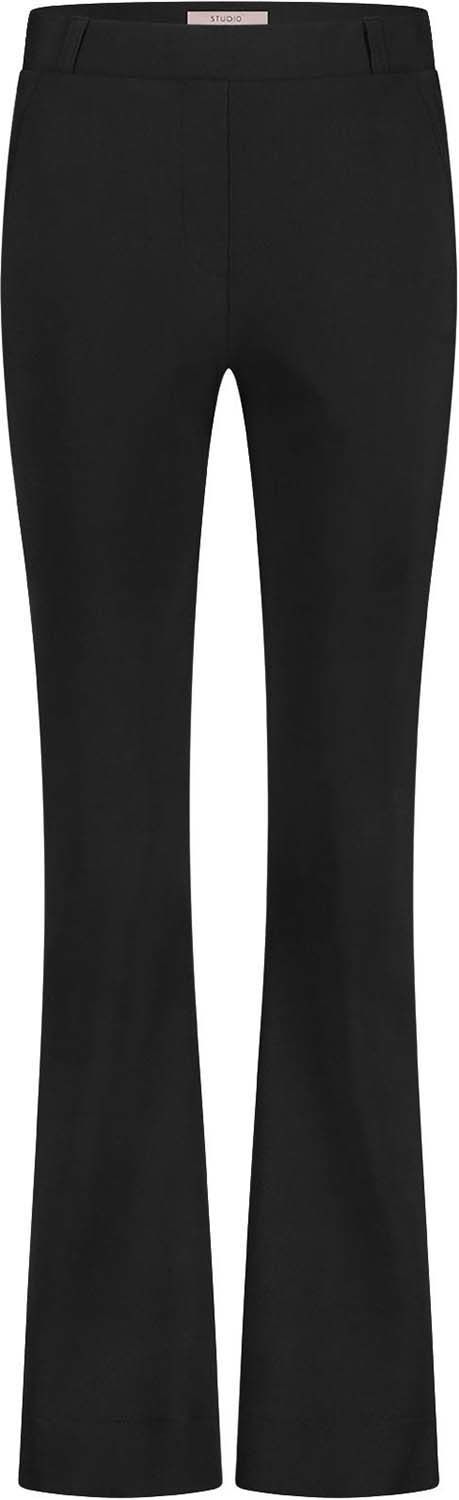 Flair bonded trousers Zwart