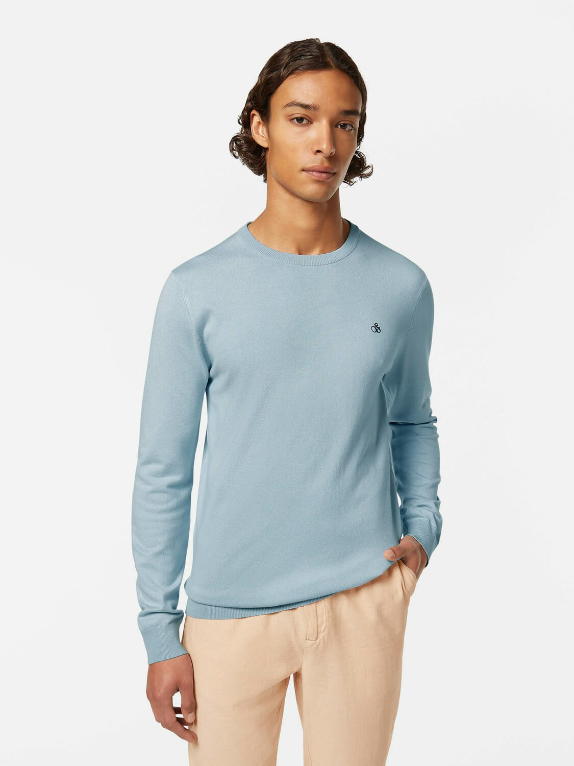 Scotch & Soda Trui Core Blauw