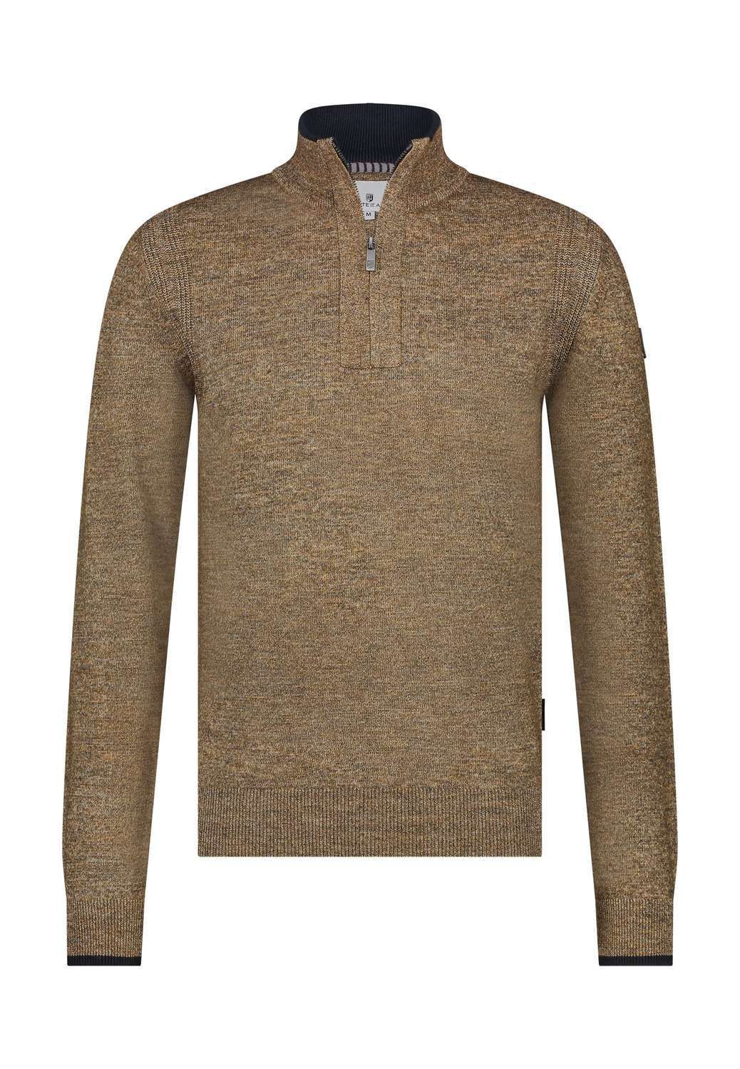 Pullover Sportzip Pl Beige