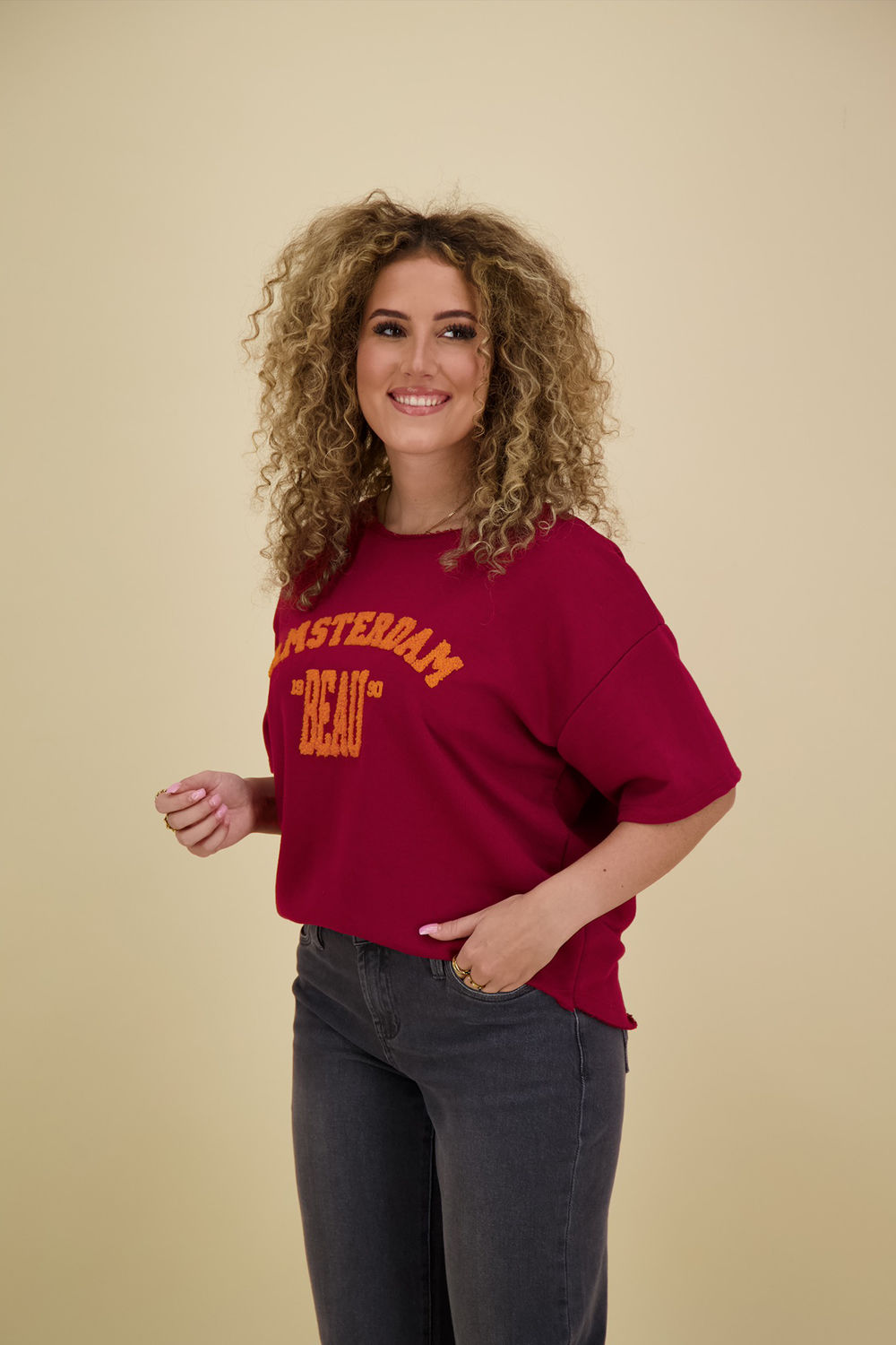 Bomont Sweater Beau Rood