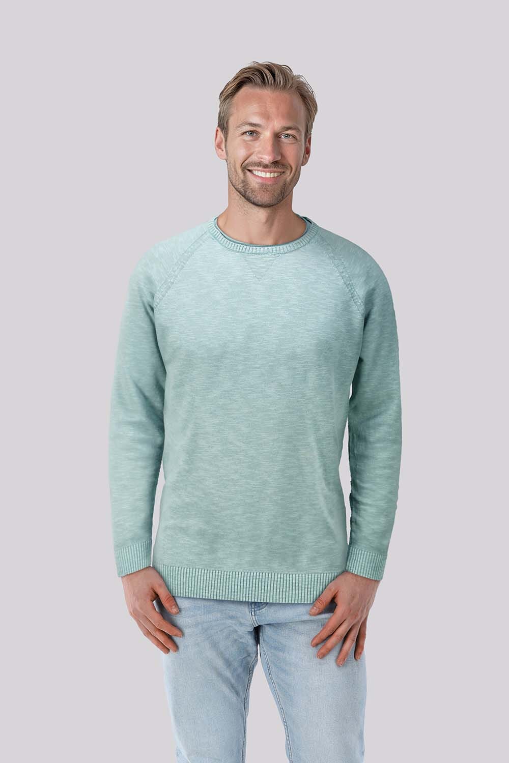 Bomont Trui Paricollo  Blauw