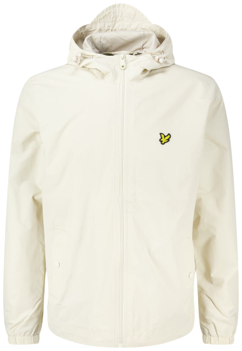 Lyle & Scott Jas Zip Trough Hooded Wit