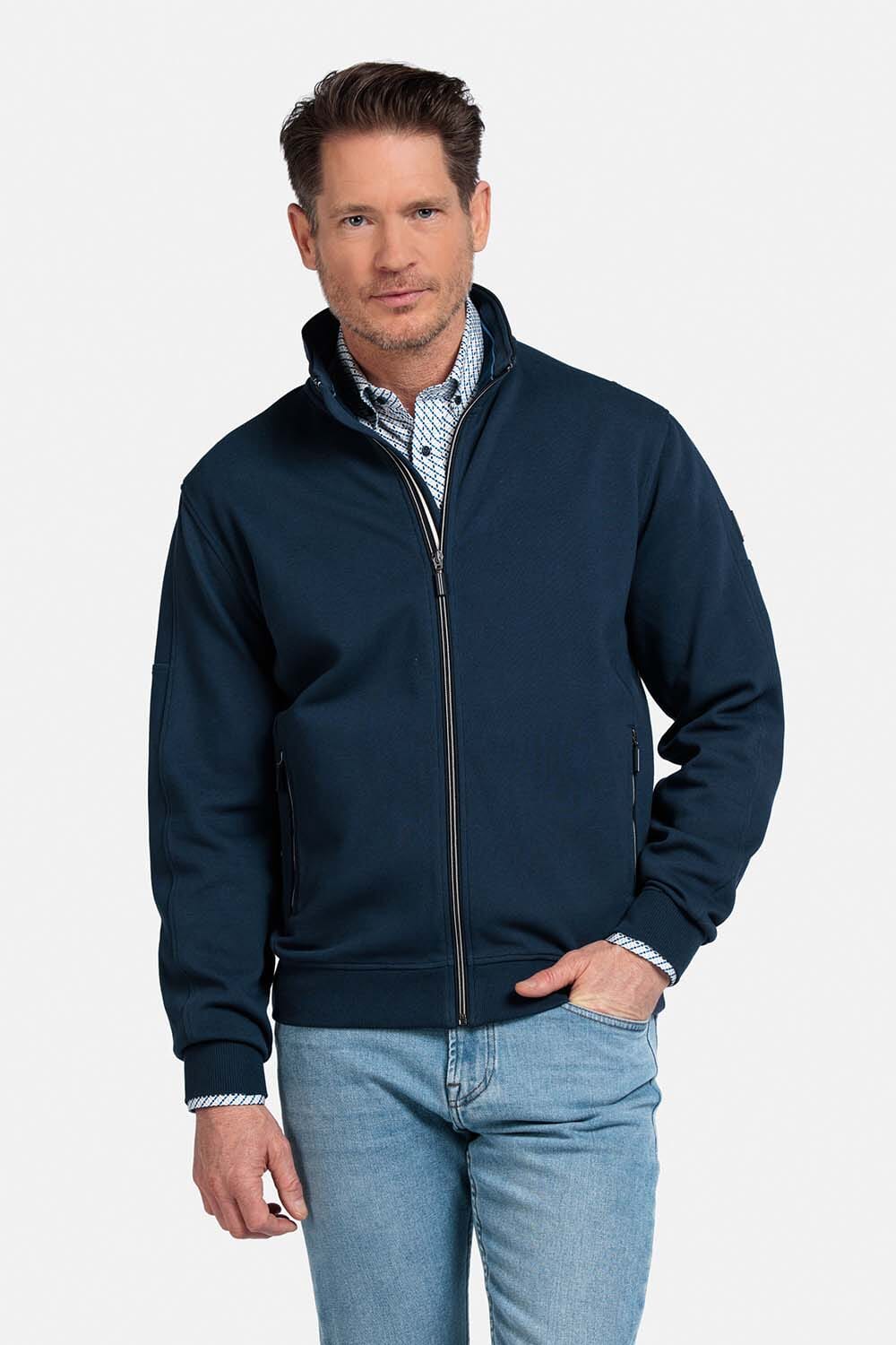 Baileys Sweatvest Fine Blauw