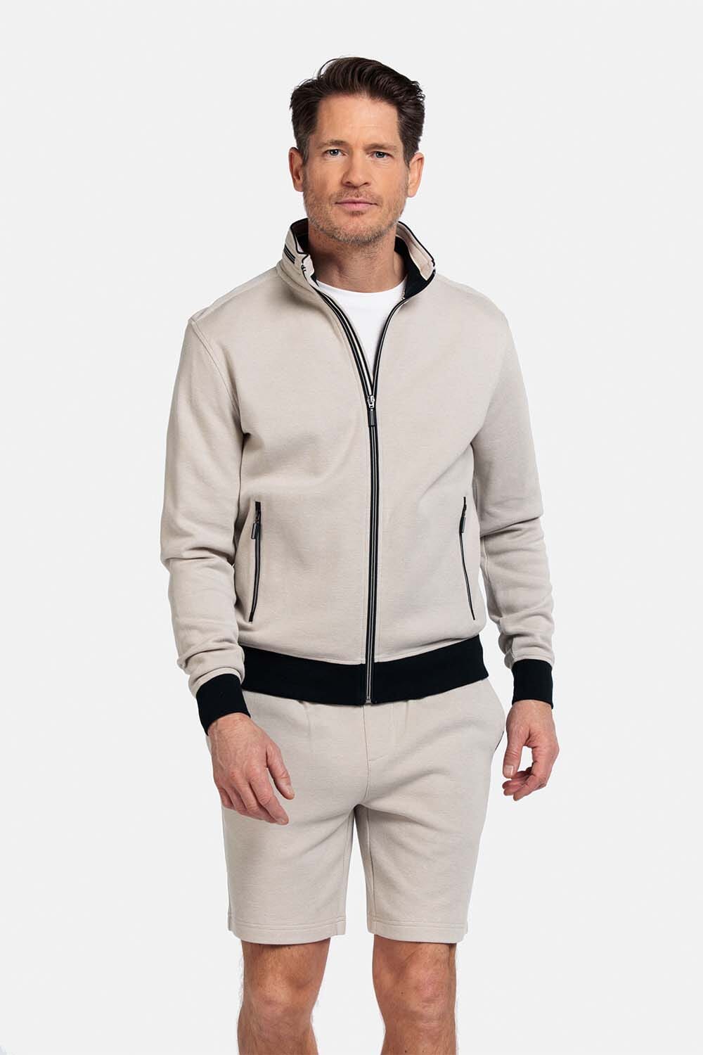 Baileys Vest Interlock Beige
