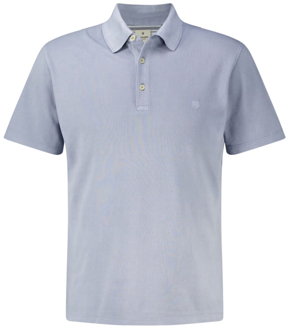 Polo William Wash Blauw