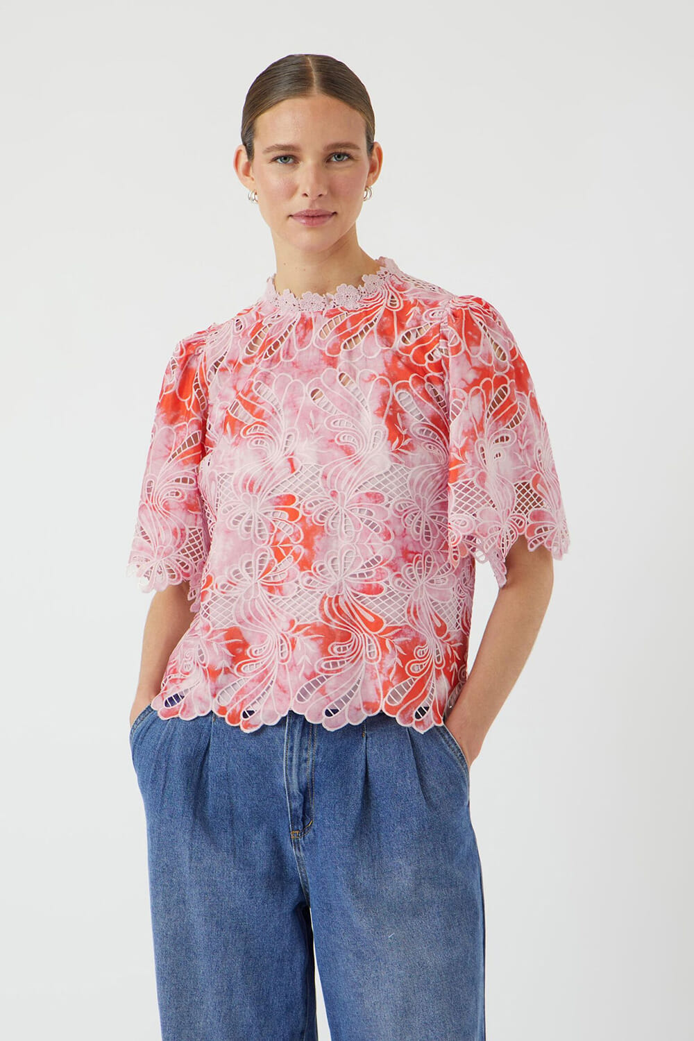 Y.A.S. Blouse Cira Rood