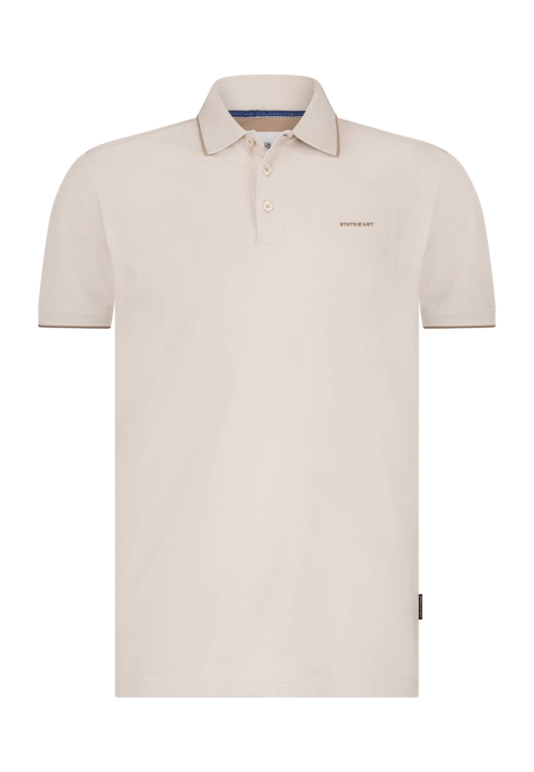 State Of Art Poloshirt Wit