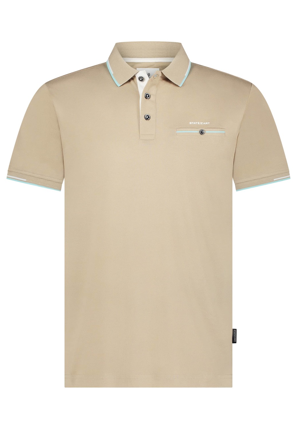 State Of Art Poloshirt Beige