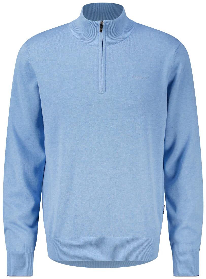 State Of Art Pullover Sportzip Pl Blauw