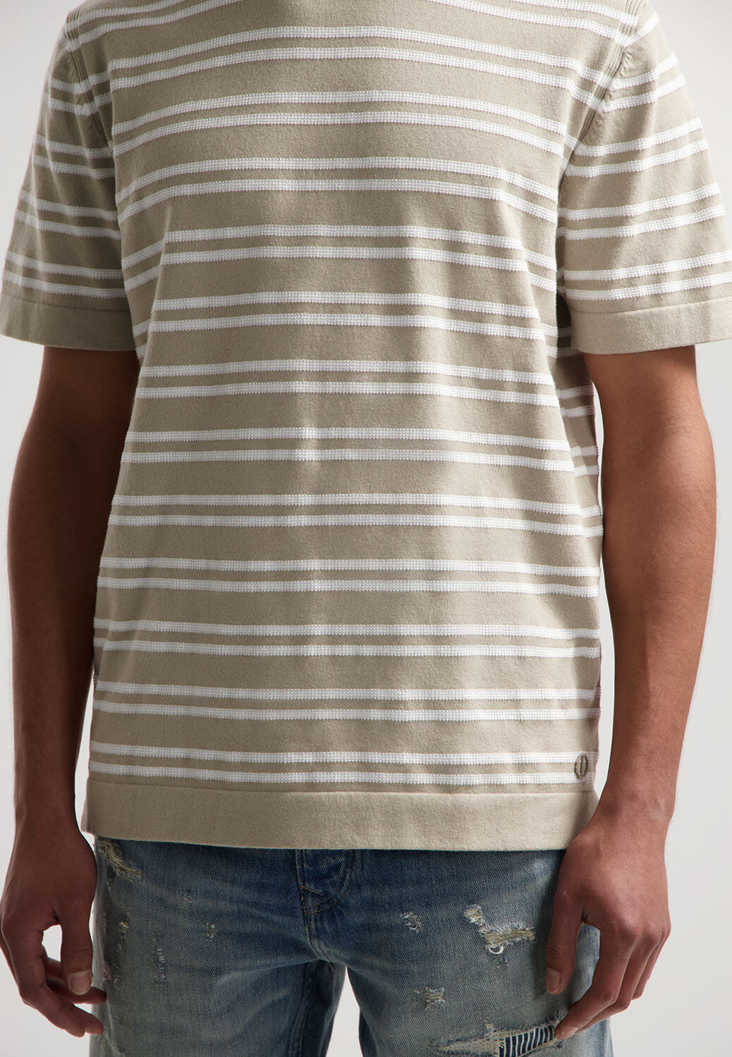 Dstrezzed T-shirt Nereo Grijs