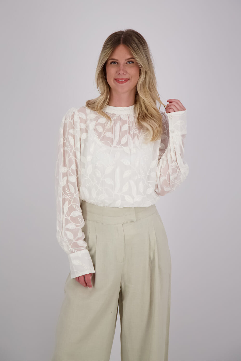 Aaiko Blouse Quinty Wit