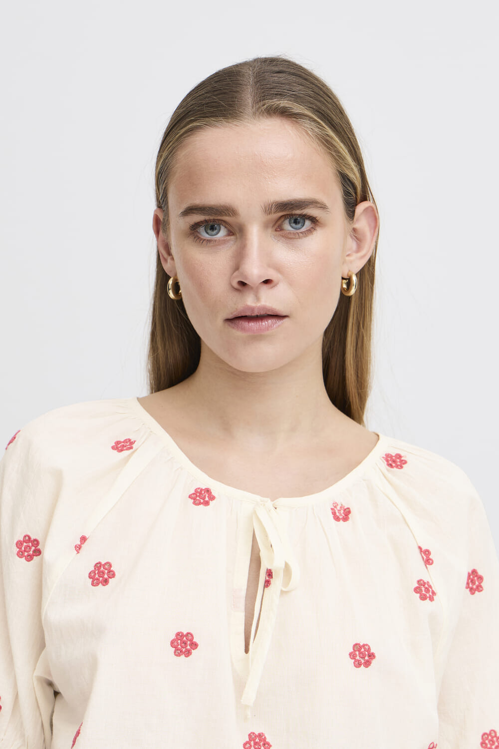 Ichi Blouse Vinna Wit