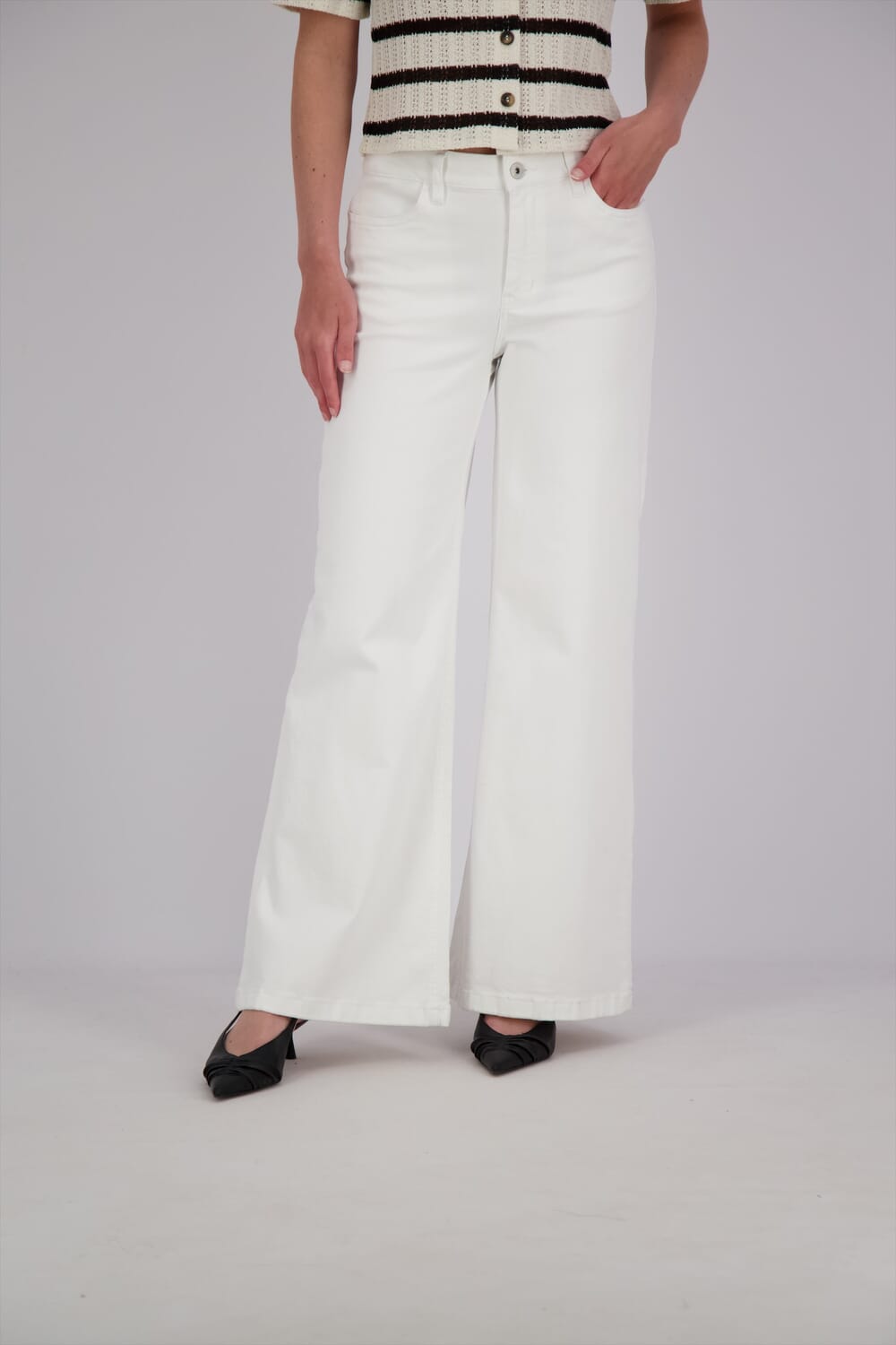 Ichi Jeans Ziggy Wit