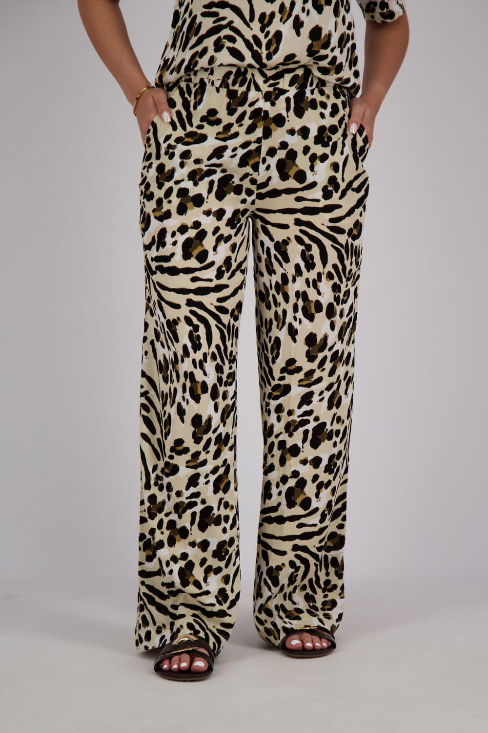 Ichi Pantalon Marrakesh Bruin