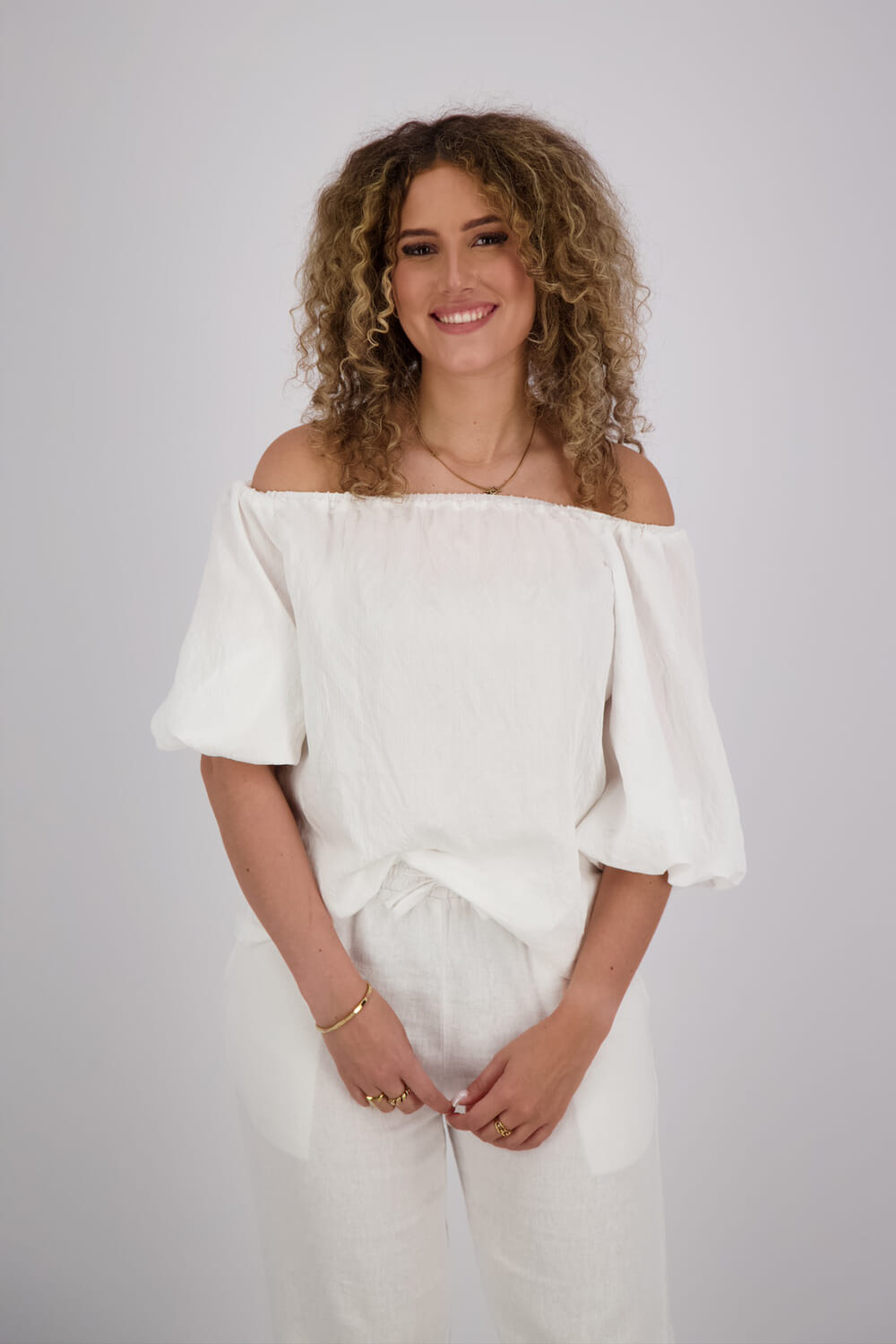 Freequent Blouse Dasia Wit