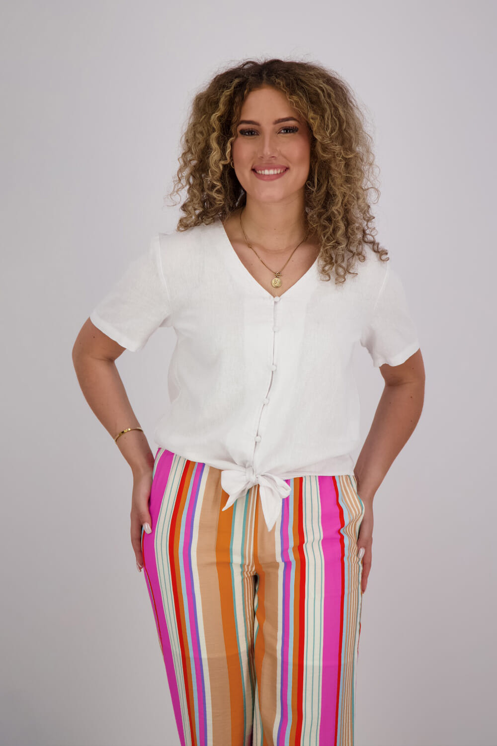 Freequent Blouse Lava Wit