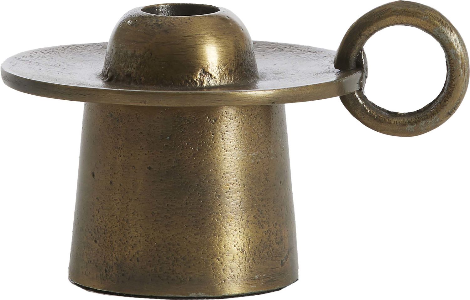 Bomont Collection Candle stick SALTILLO 14x10,5x9 cm antique bronze Geel