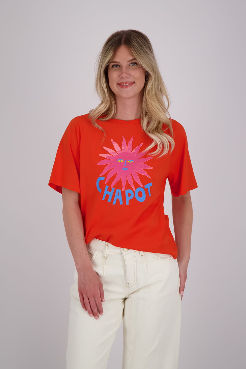 Fabienne Chapot T-shirt Fay  Rood