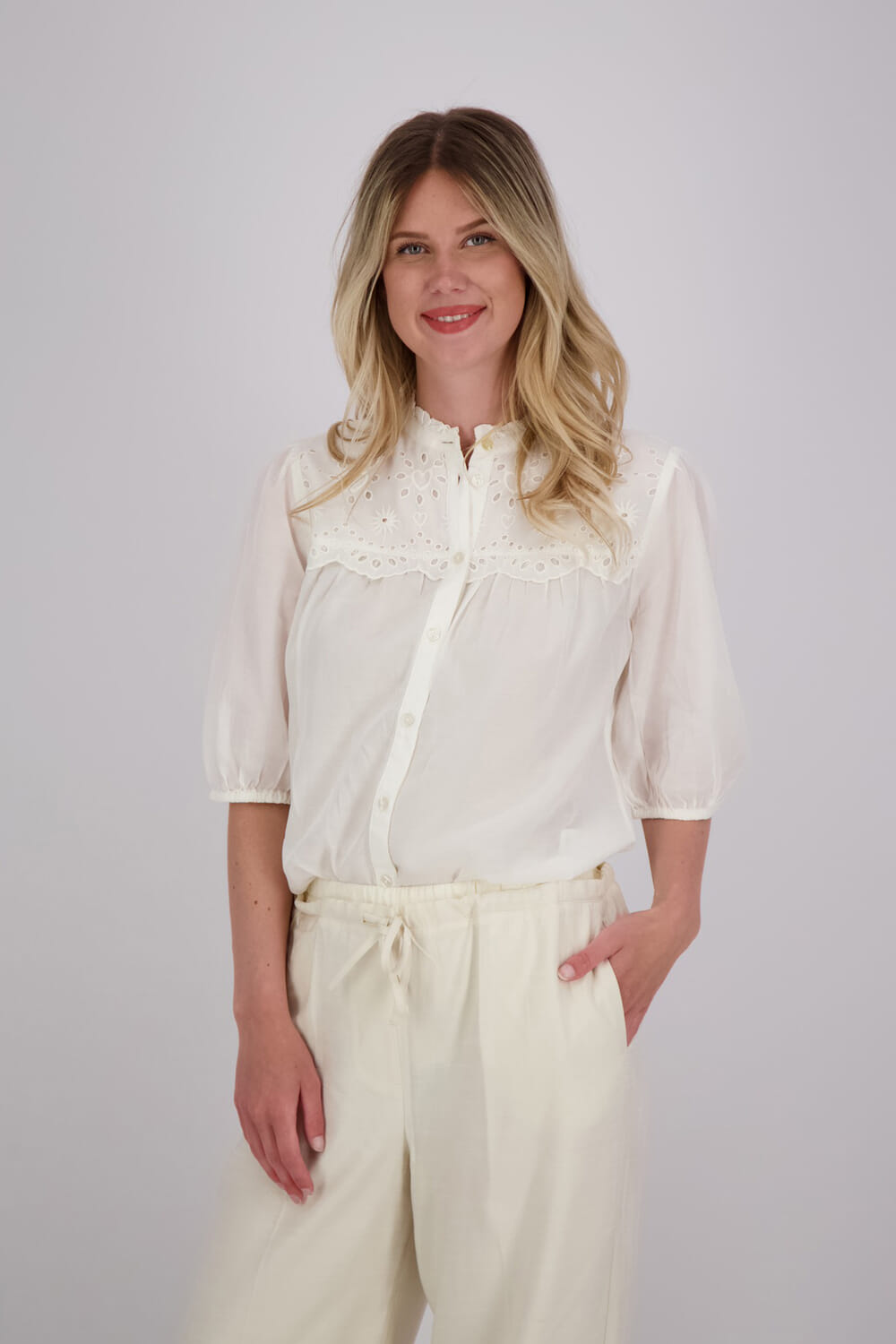 Fabienne Chapot Blouse Thirsa  Wit