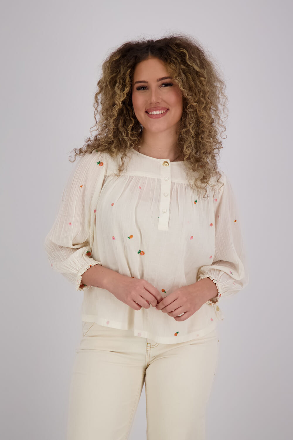 Fabienne Chapot Top Bindi  Wit