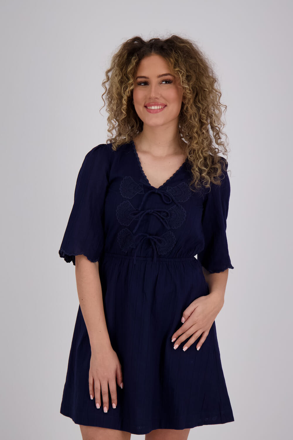 Fabienne Chapot Jurk Rory Blauw