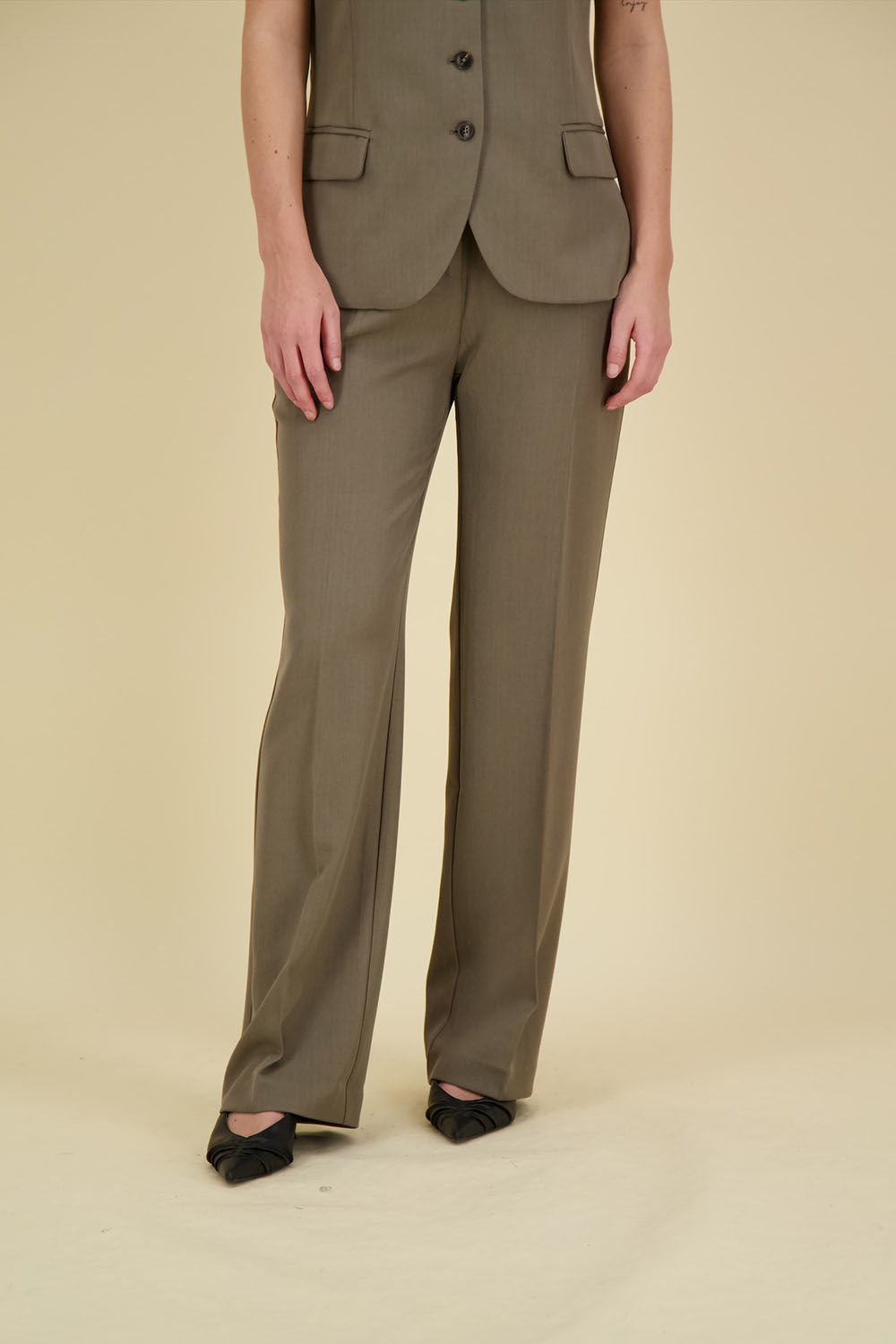 Neo Noir Pantalon Alice Groen