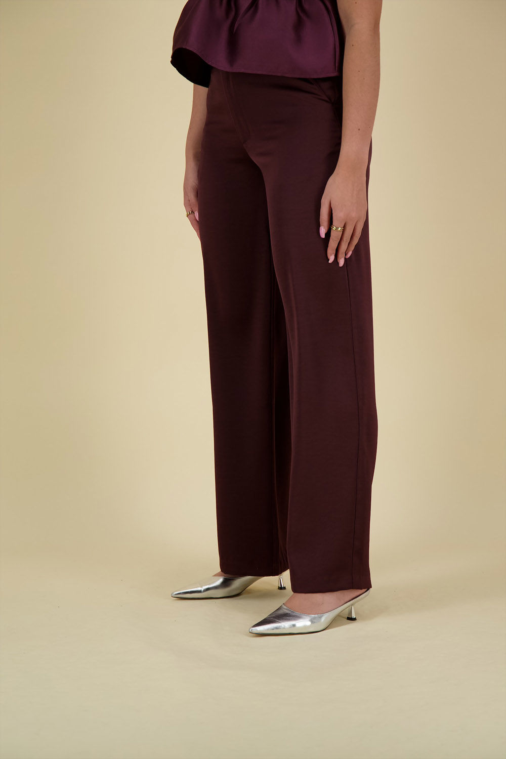Neo Noir Pantalon Emmett Rood