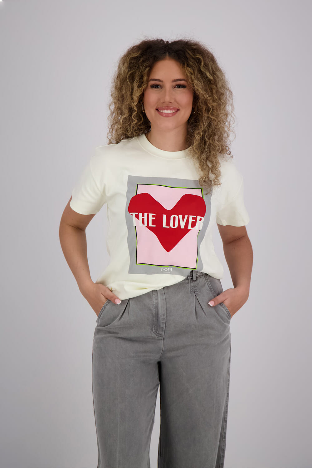 Pom Amsterdam T-shirt The Lover Wit