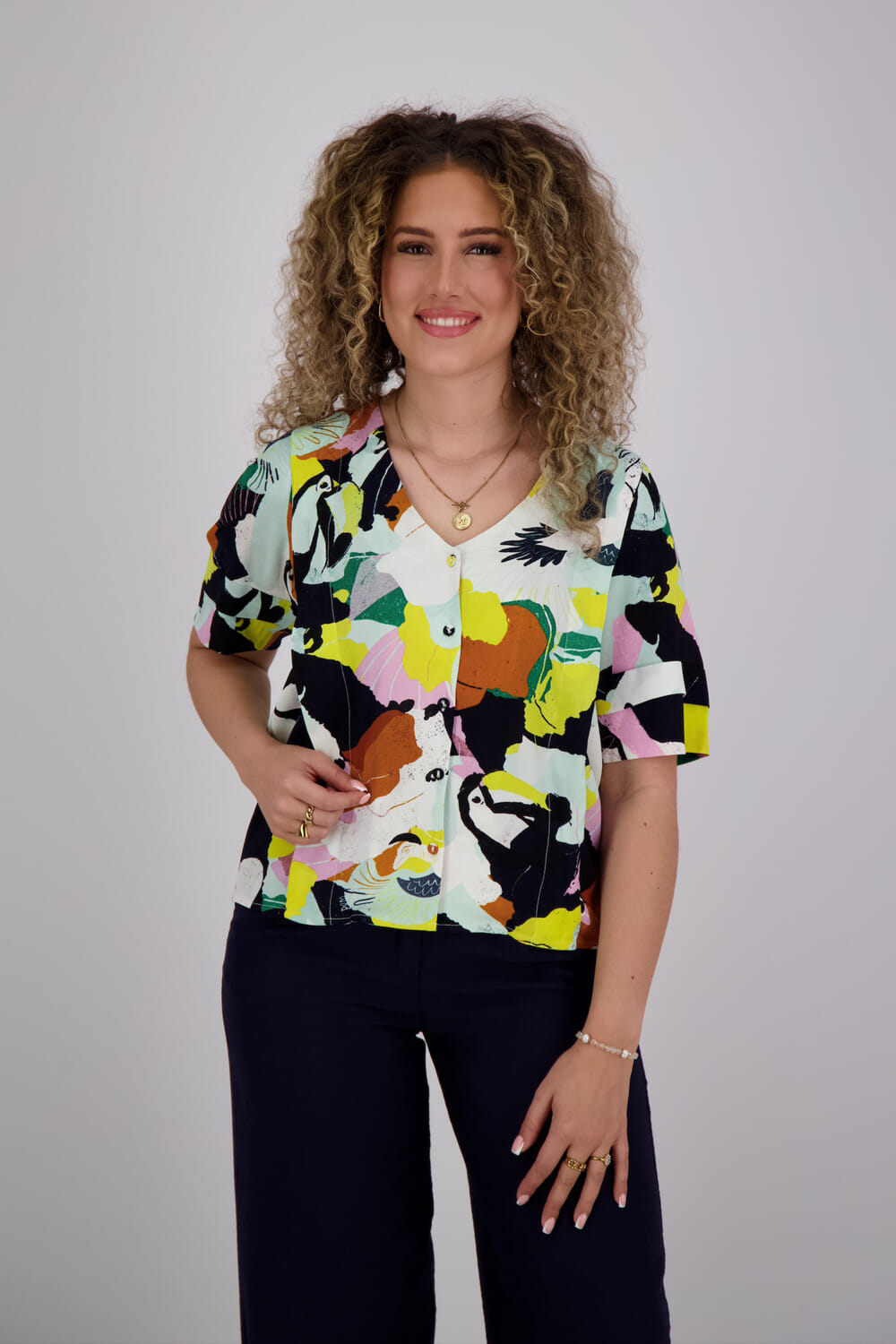 Pom Amsterdam Blouse Paradise Multi
