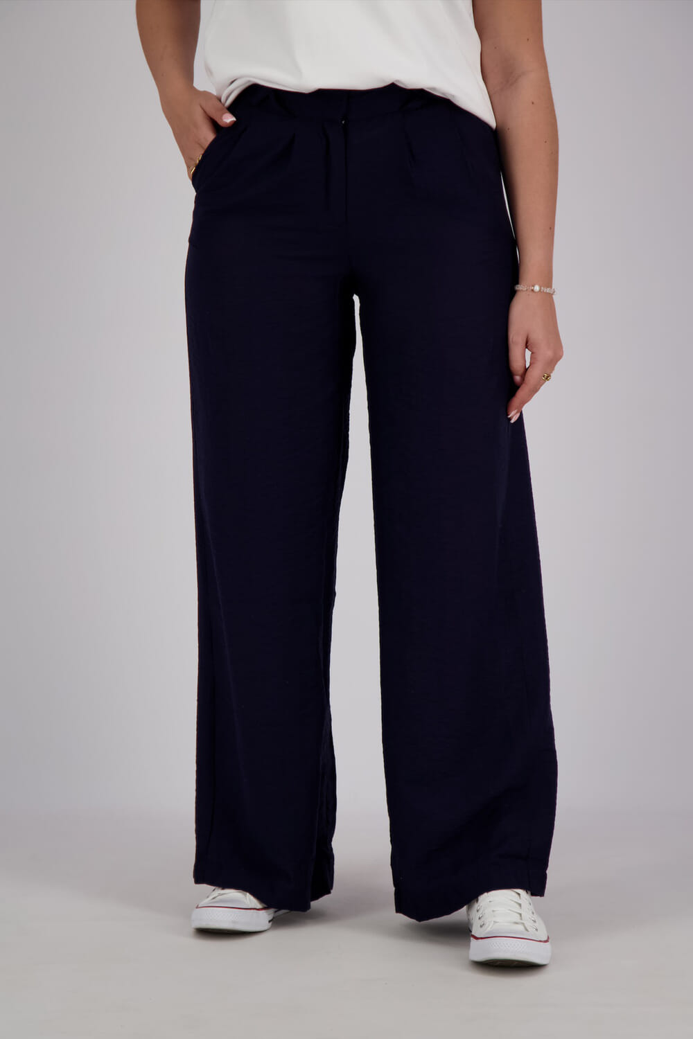 Pom Amsterdam Pantalon Deep Blauw