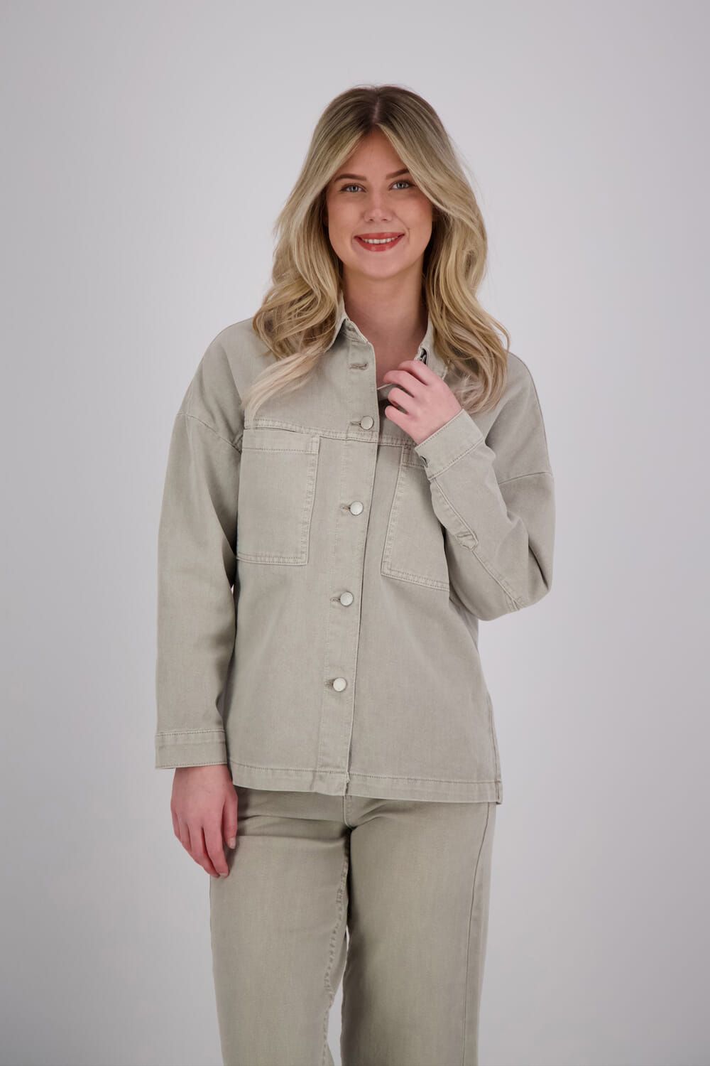 Overshirt Steffi Grijs