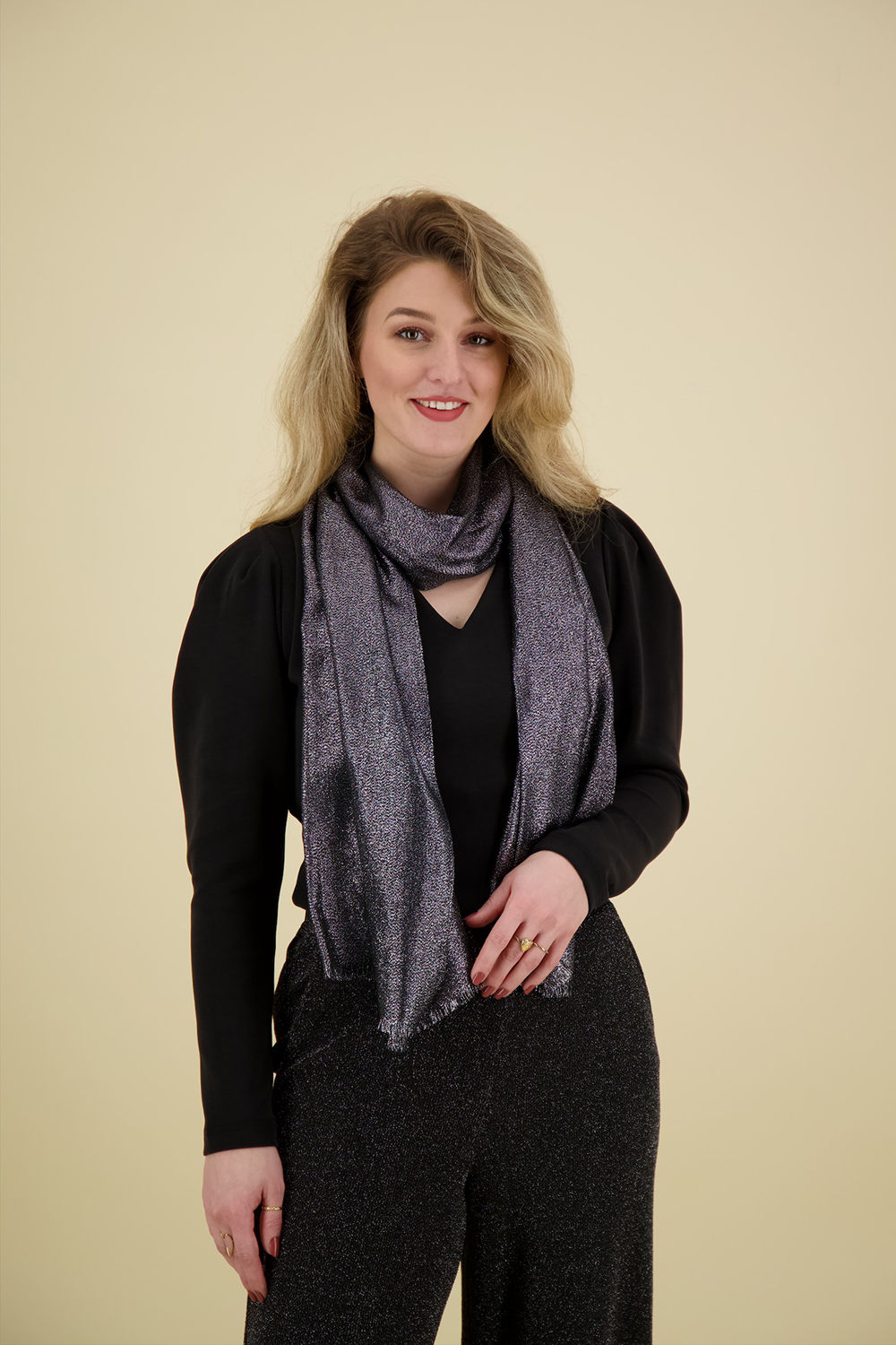 Zo shawl Zwart Zo shawl Zwart