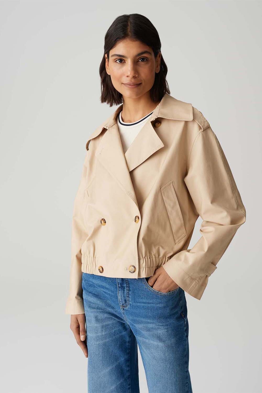 Opus Trenchcoat Hedie Beige