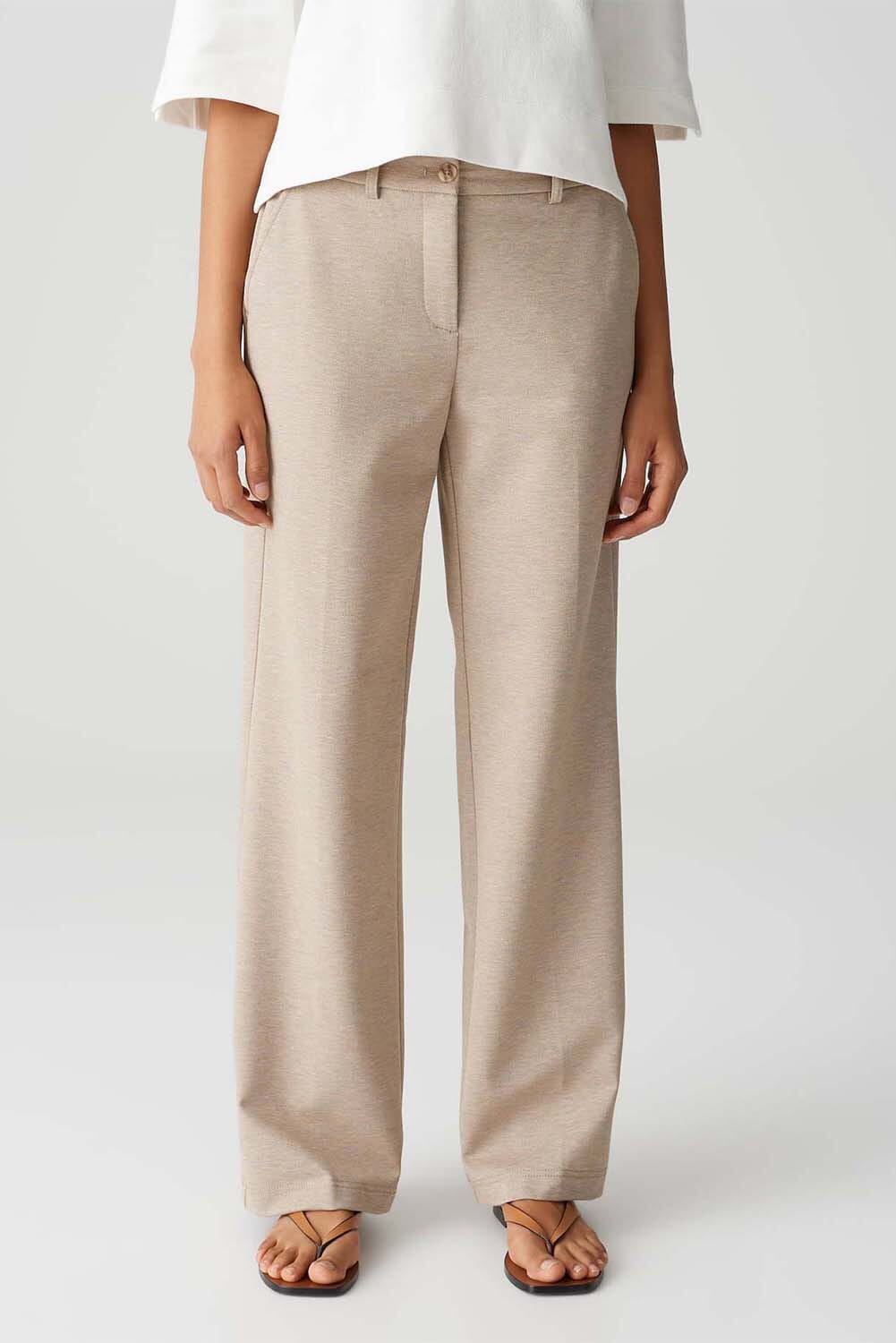 Opus Broek Mauno city Beige