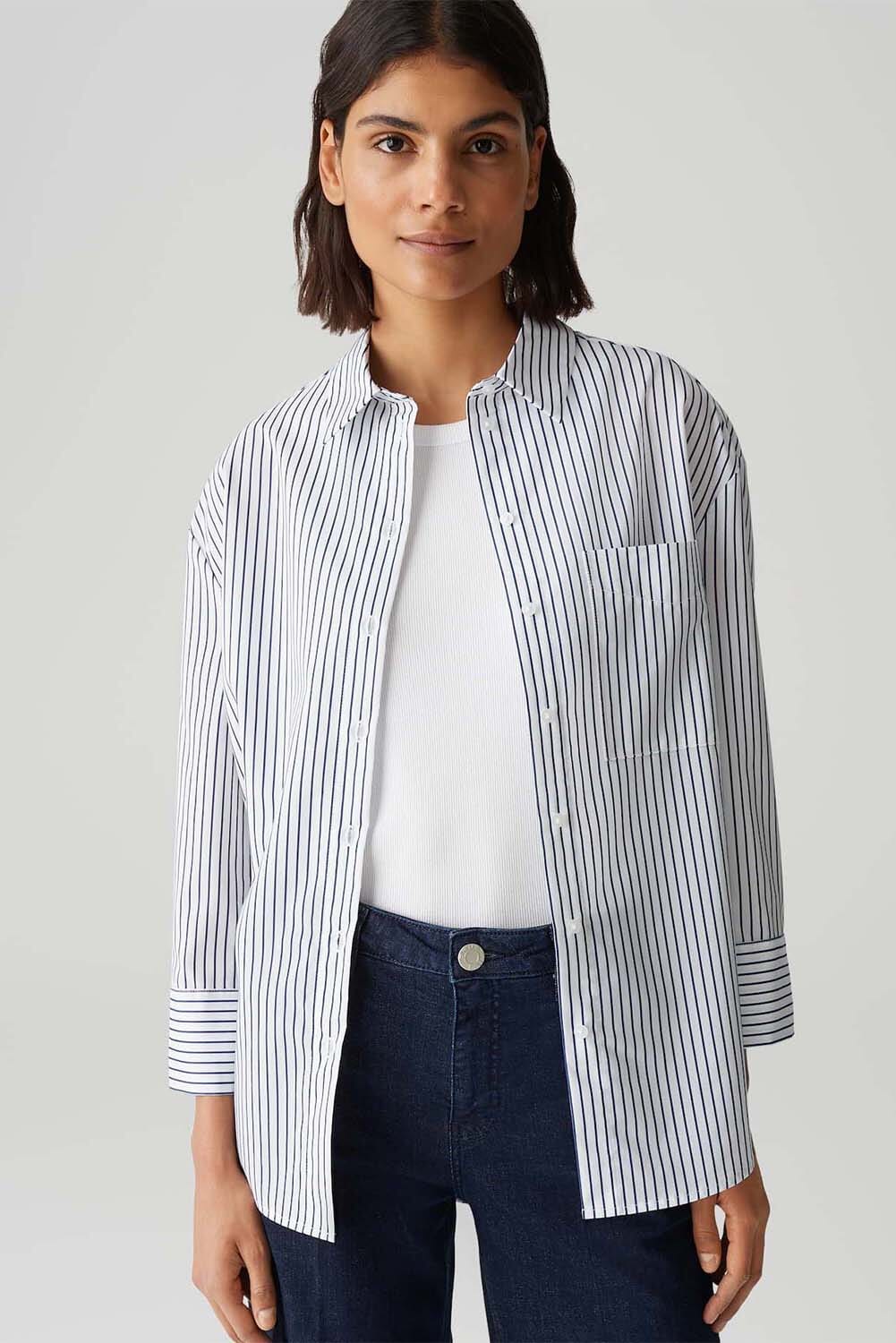 Opus Blouse Frila Blauw