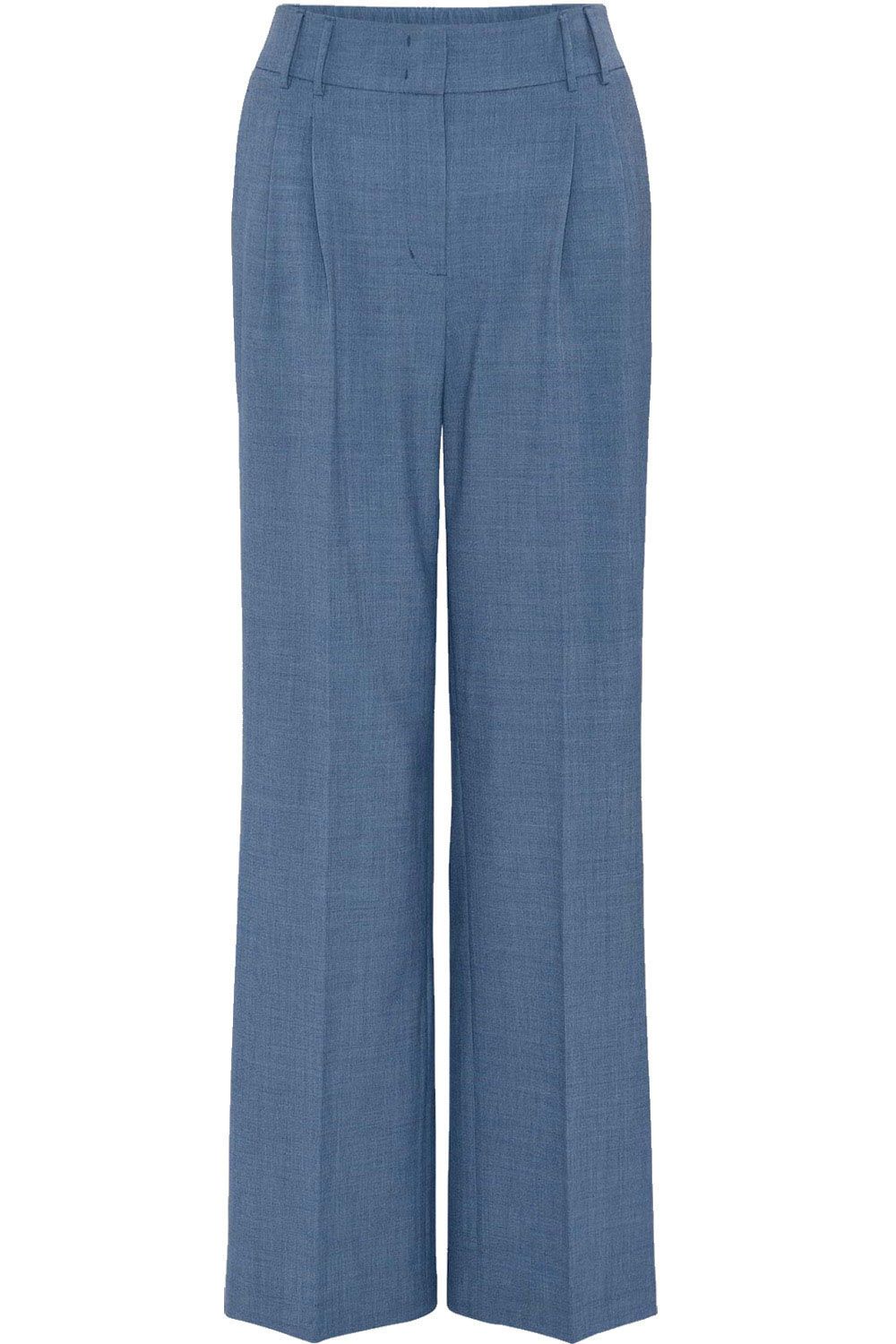 Broek Maiga Palazzo Blauw