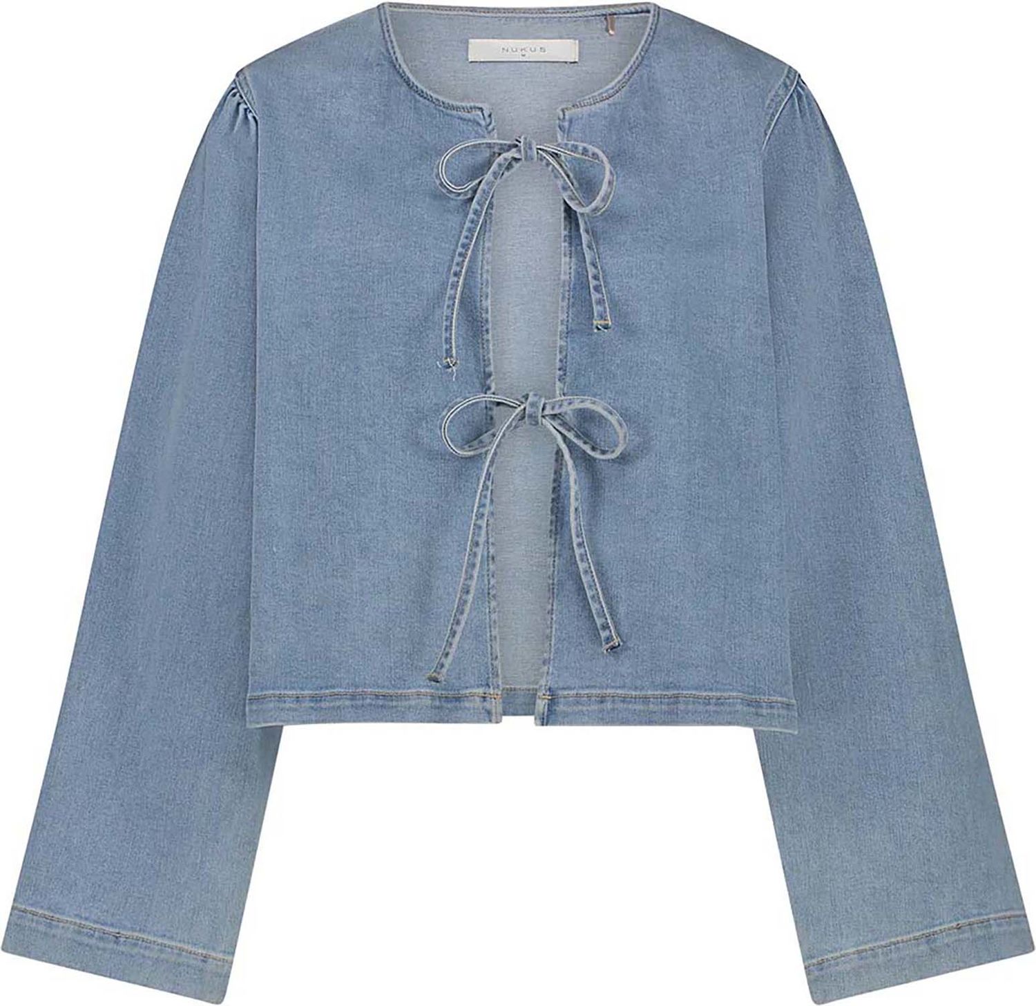 Nukus Blouse Bowy  Blauw