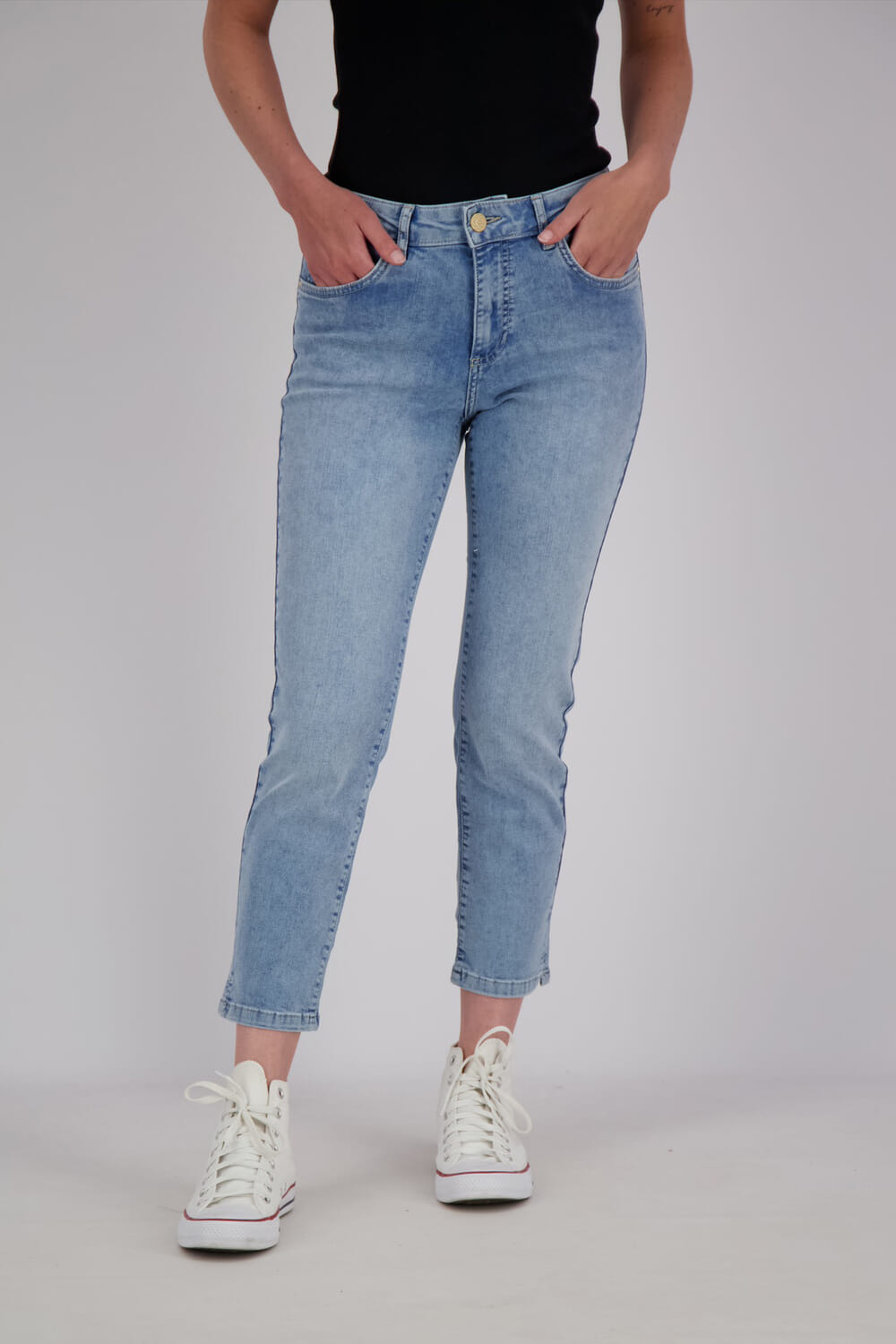 Para Mi Capri daily denim Blauw